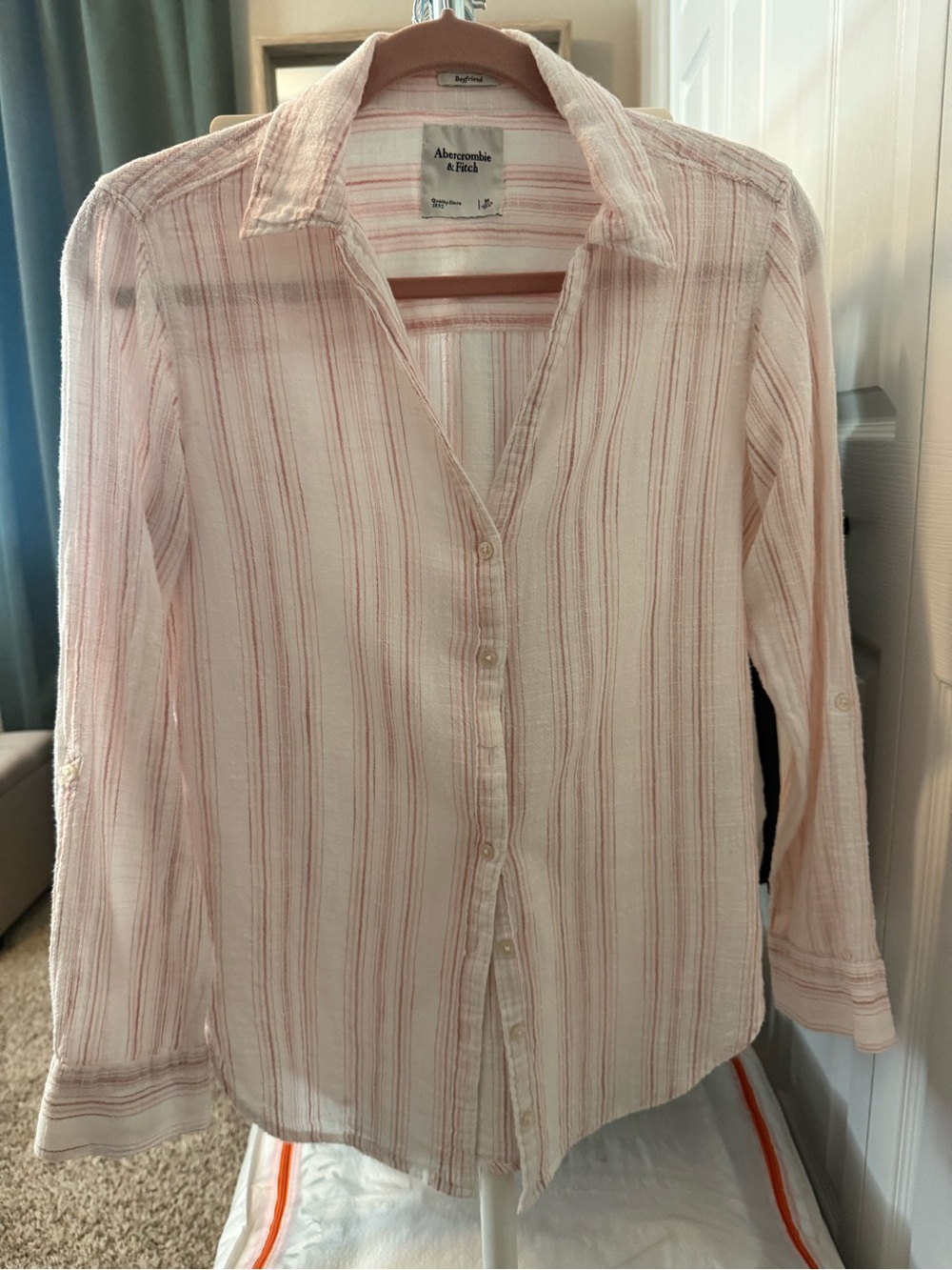 Abercrombie & Fitch Boyfriend Button Up Shirt